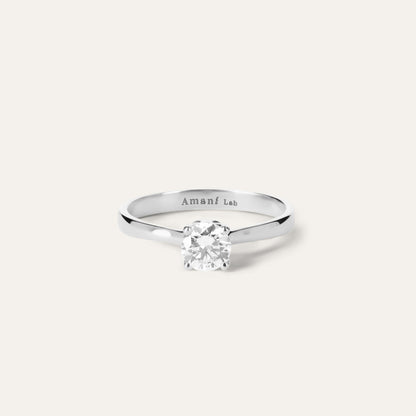 Classic round engagement ring (0.60 ct)