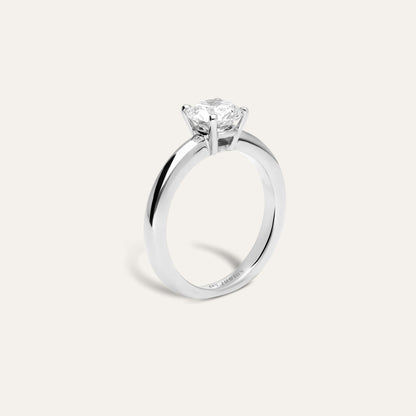 Classic round engagement ring (1.28 ct)