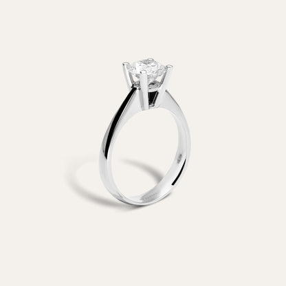 Classic round engagement ring (1.28 ct)