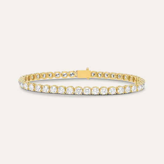 bracciale tennis rotondo brillante 8,00 ct