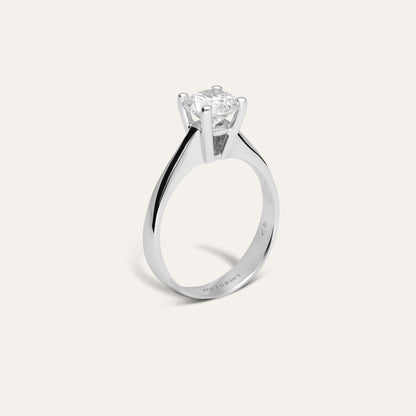 Classic round engagement ring (1.23 ct)